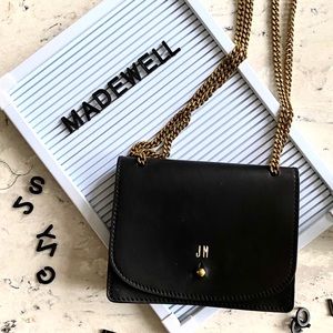 Madewell The Chain Crossbody Bag Monogrammed - JM